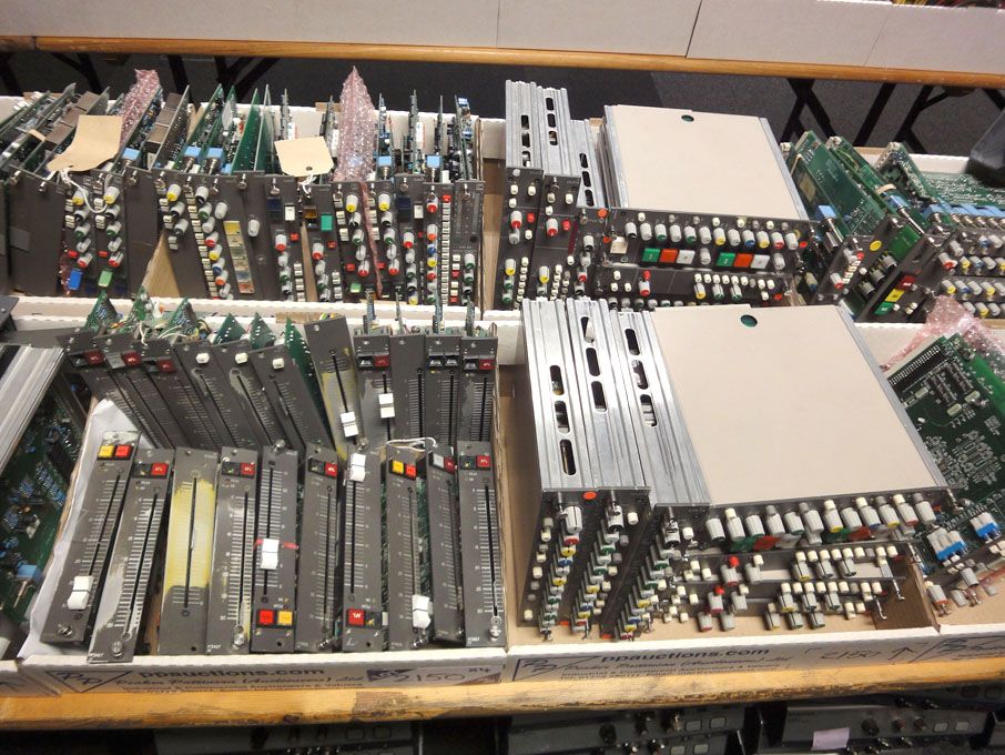 Qty various Calrec mixing desk spares as lotted in...