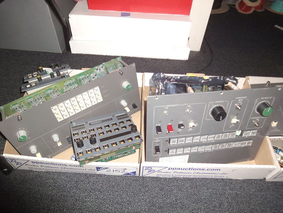 Qty various Calrec mixing desk spares as lotted in...