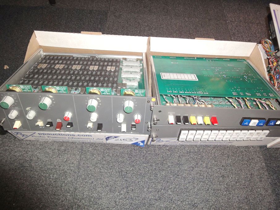 Qty various Calrec mixing desk spares as lotted in...