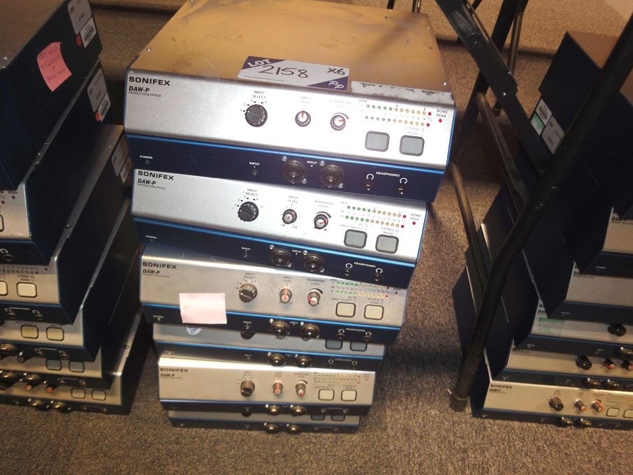 6x Sonifex DAW-P production office digital audio w...