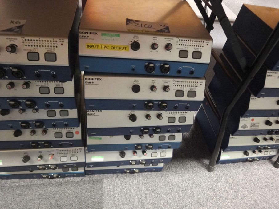 6x Sonifex DAW-P production office digital audio w...
