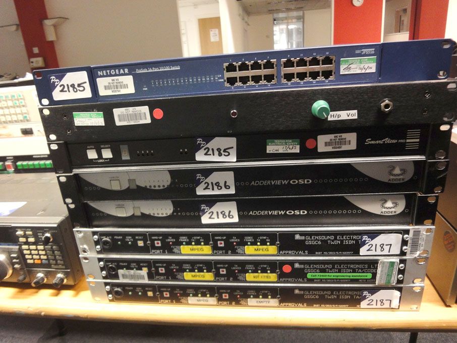 3x Glensound GSGC6 twin ISDN TA / codec