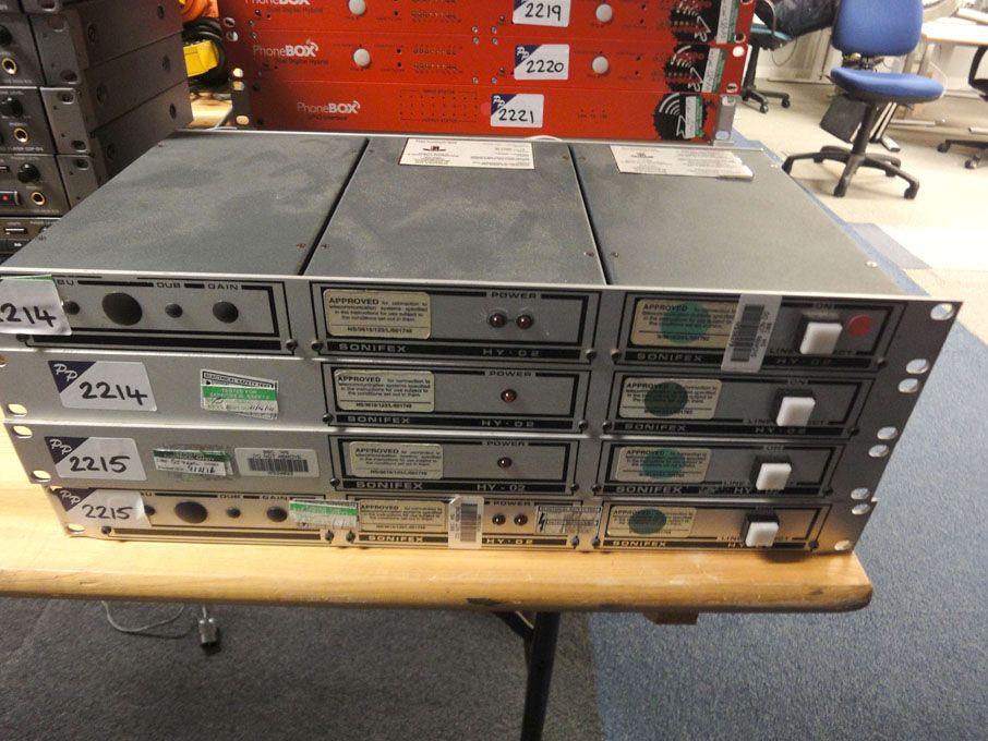 2x Sonifex HY.02 line connect hybrid