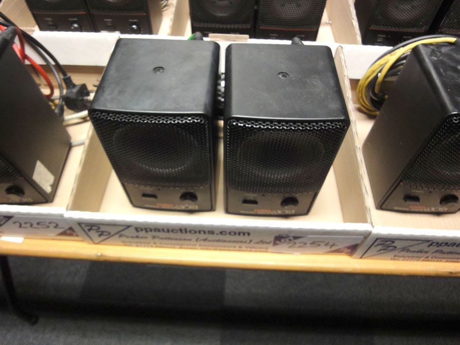 2x Fostex 6301B personal monitor speakers