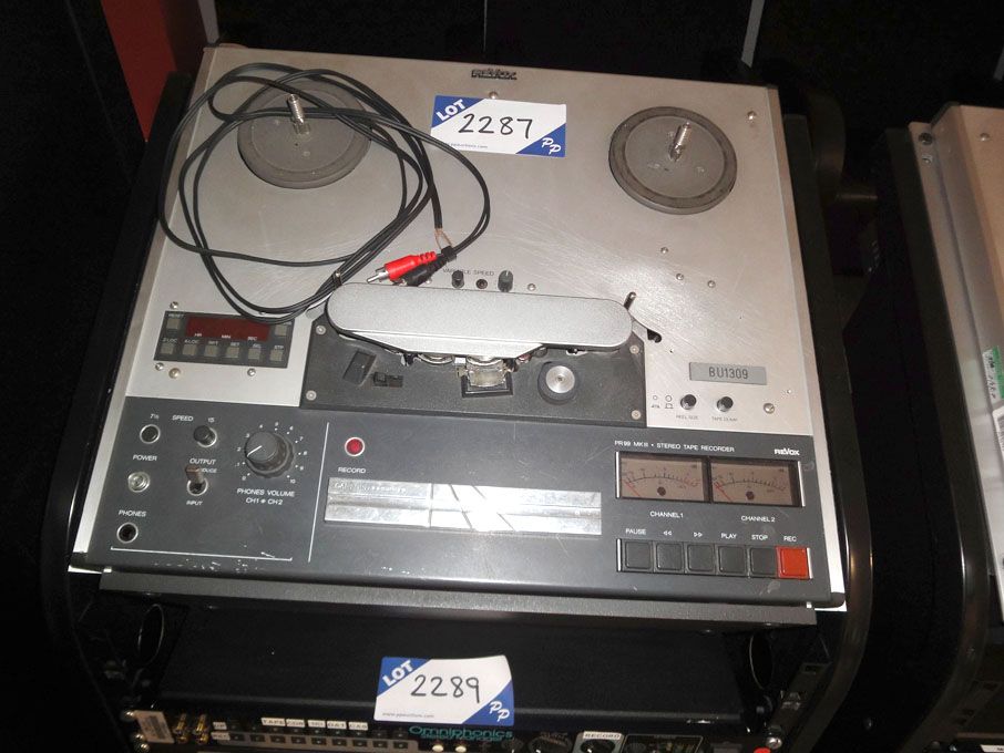 Revox PR99 MK III stereo tape recorder