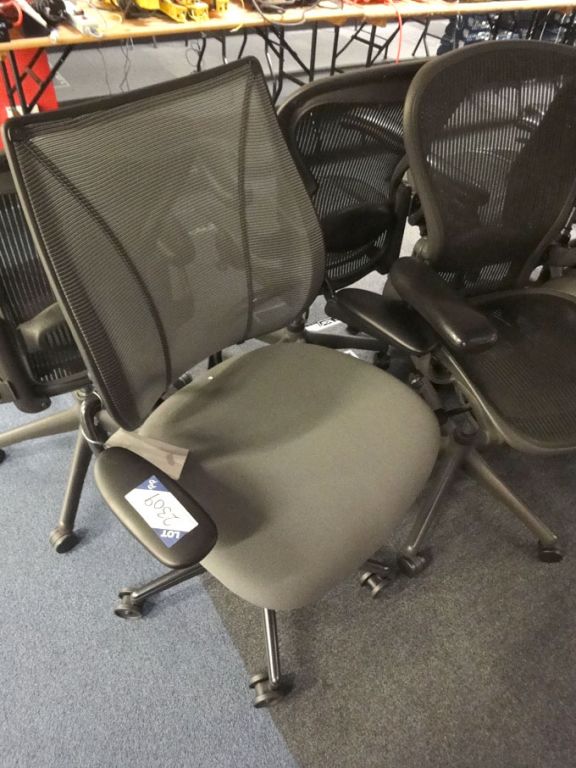 Humanscale Liberty black mesh technical chair with...