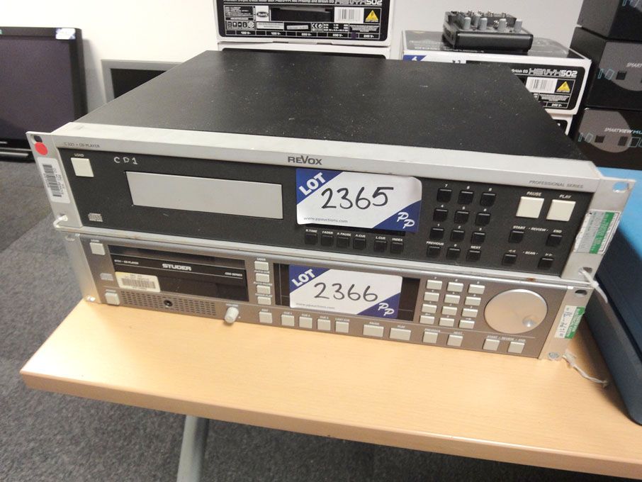 Studer D731 professional CD player