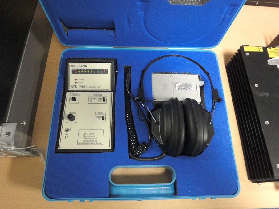 Millbank ATS 7594 afils test set with equipment in...
