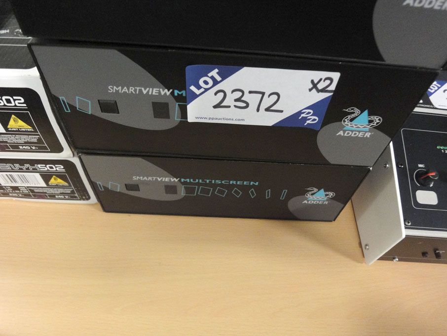 2x Adder Smartview multiscreen KVM switch