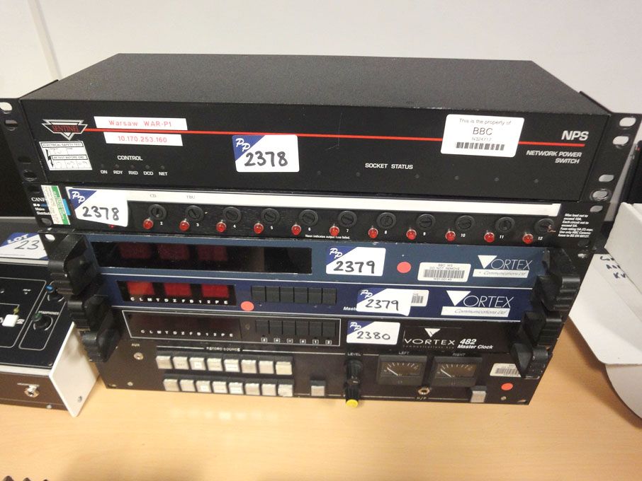 Vortex 482 master clock (Please Note: Clock pulse...