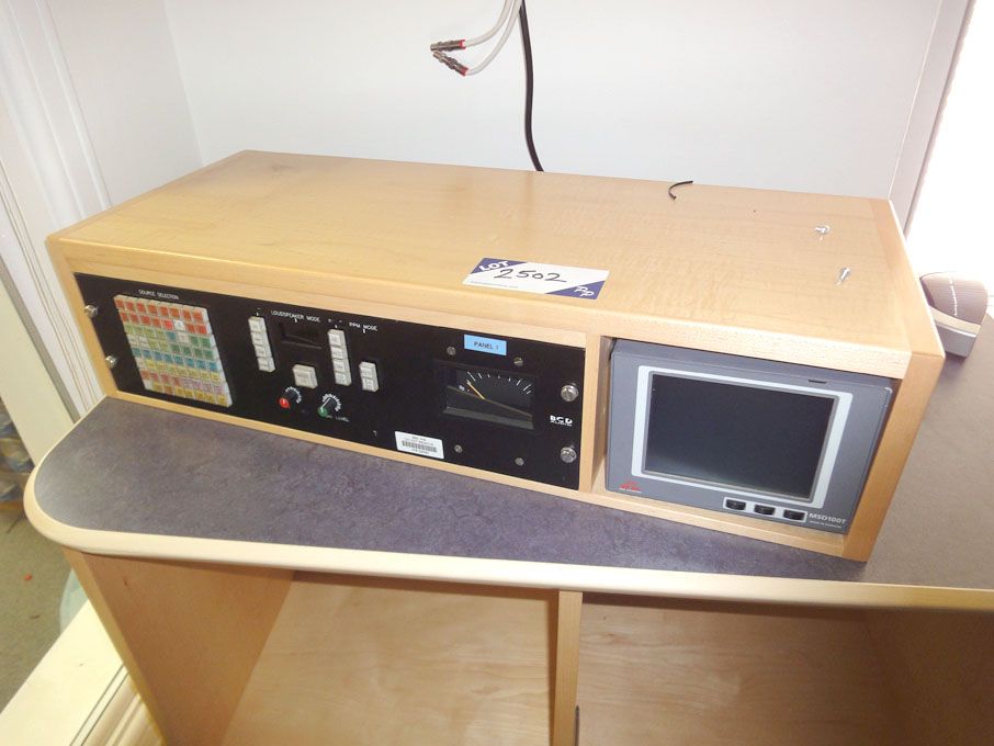 DK Audio MSD100T TFT screen, BCD Audio PPM in wood...