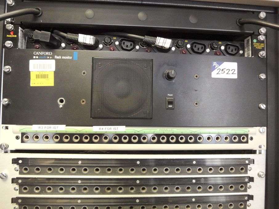 Canford Audio rack monitor
