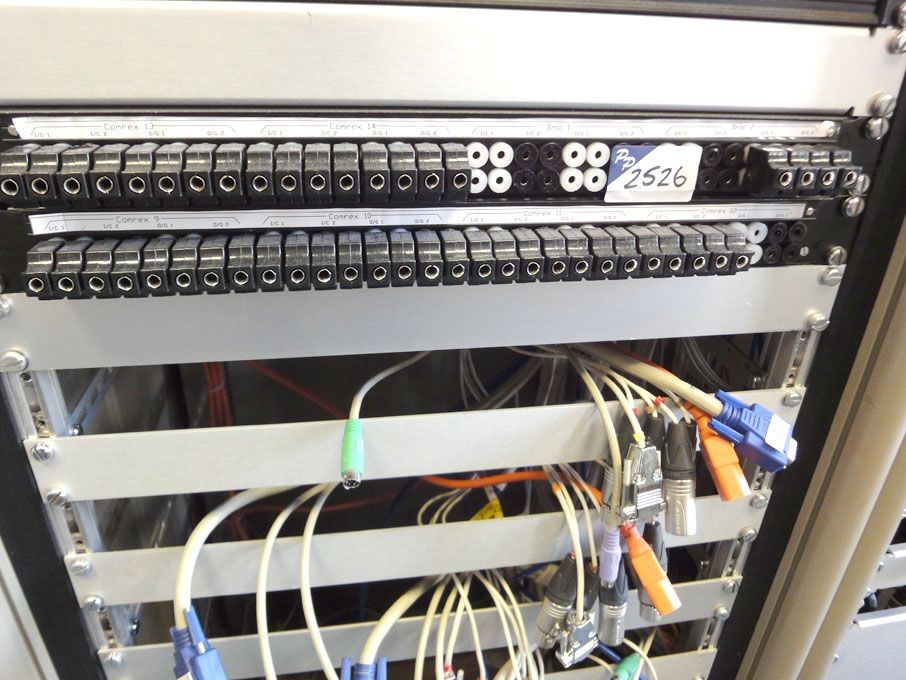 4x 1U audio 'U' link patch panels