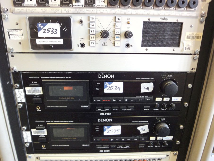Drake rack type PPM & LS monitor unit