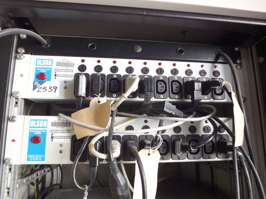 2x Olson l0 way mains distribution panel