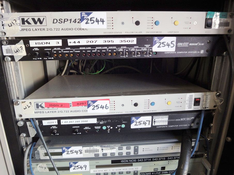 CCS CDQ1000 music am / G.722 digital audio codec
