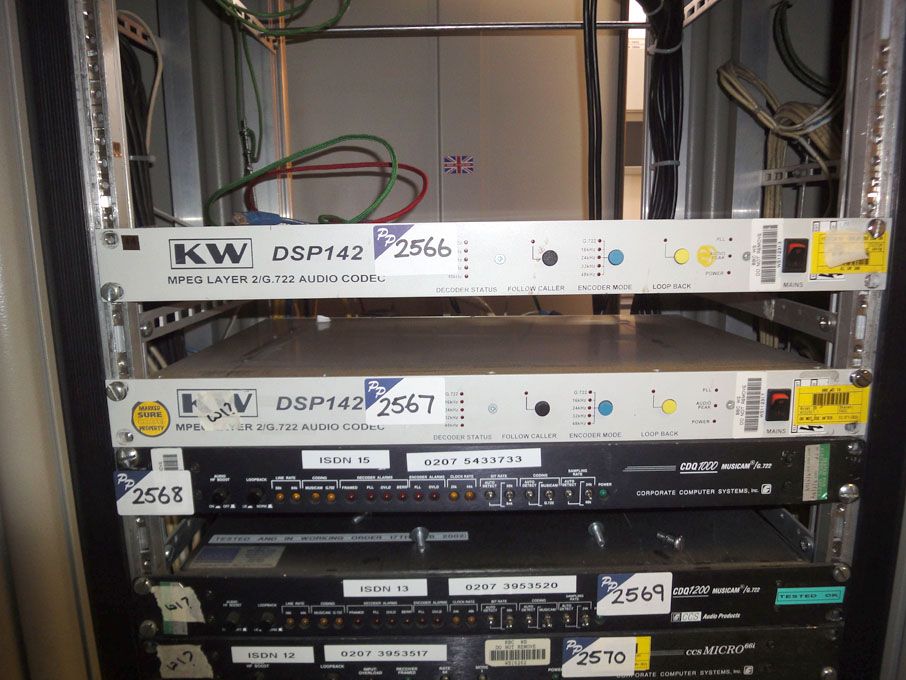 KW DSP142 mpeg layer 2/4.722 audio codec