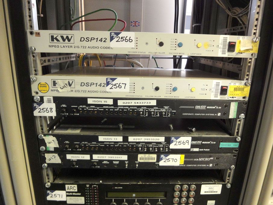 CCS CDQ1000 Musicam / G.722 digital audio codec