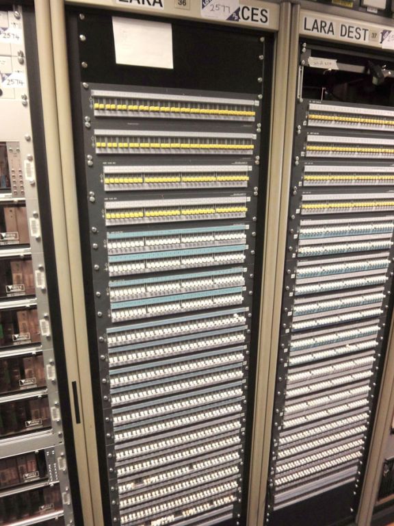 Contents of rack 36 inc: Ghielmett 1U, 2U patch pa...