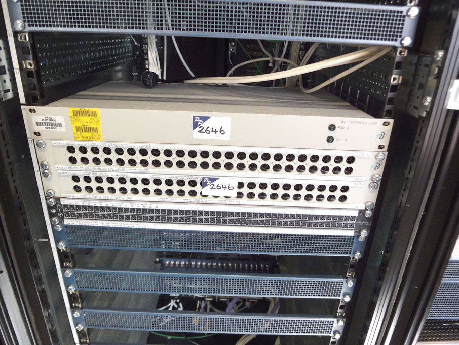 DB W&T interface box, 2x dB 24 port 'U' link panel...