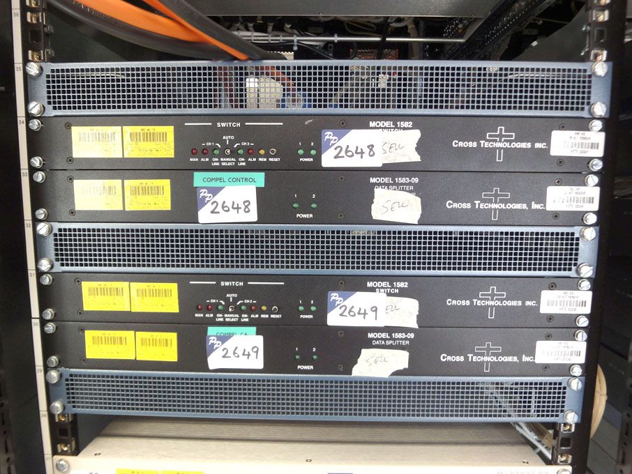 Cross technologies 1582 switch & 1583-09 data spli...