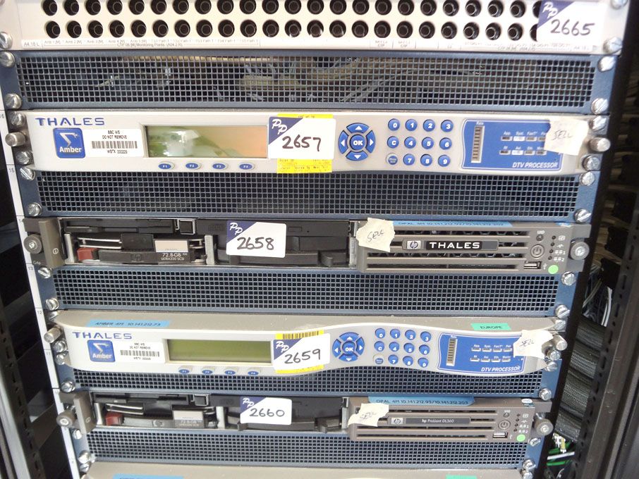 Thales amber rack type DTV processor