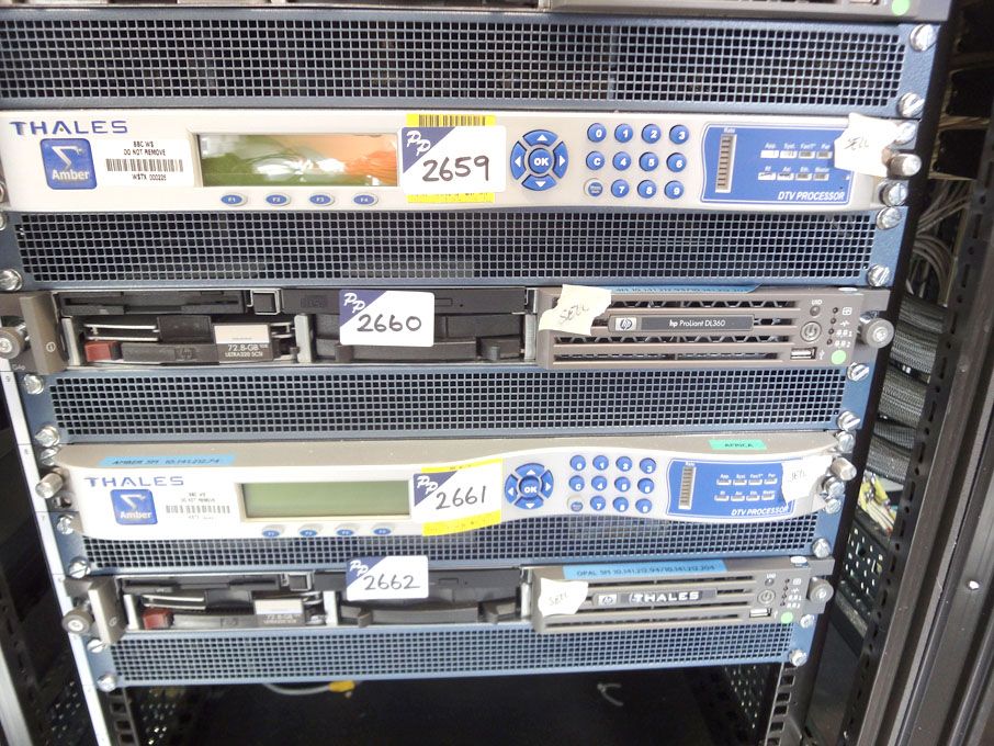 HP Intel Xeon rack type server, 72.8gb ultra 320 S...