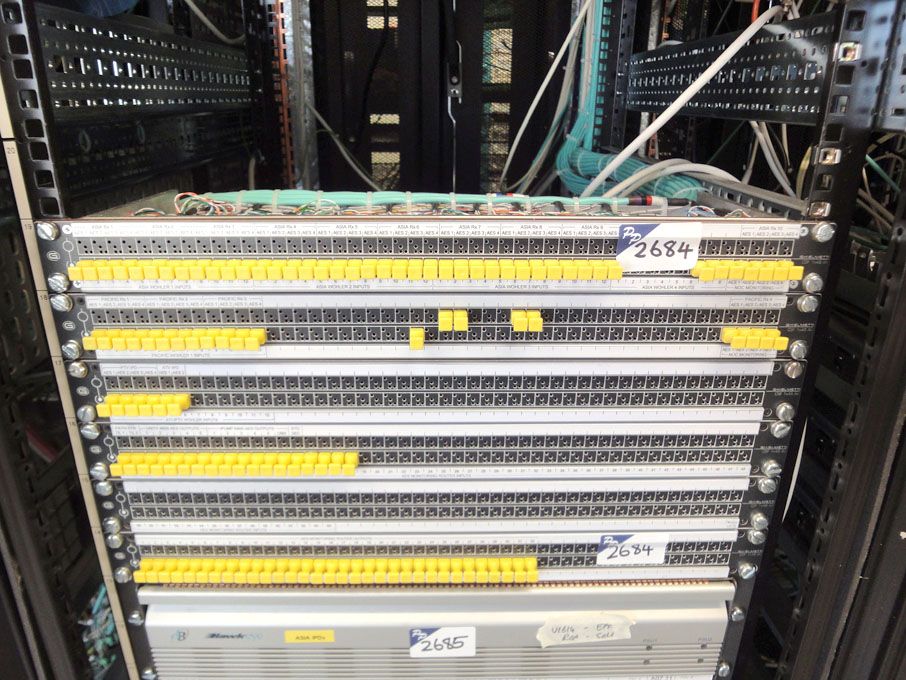 6x Ghielmetti patch panels