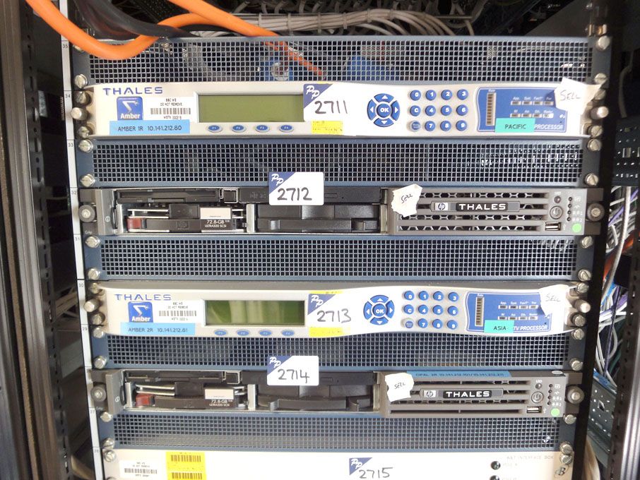 Thales Amber rack type DTV processor