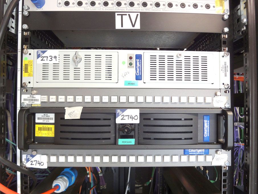 Courtyard rack type PC / controller with Quartz CP...