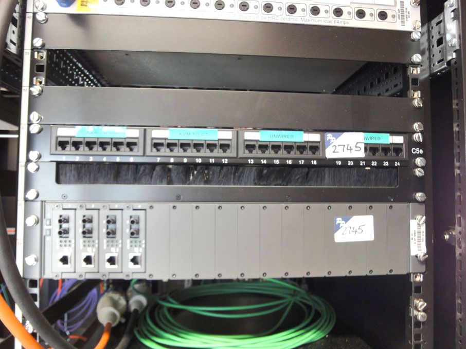 CVT rack 16-P1 fibre optic / lan transmitter