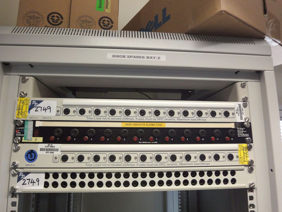 4x Canford etc mains distribution panels