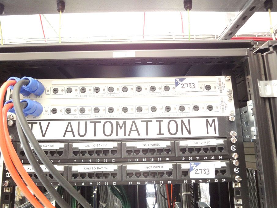 2x 12 way MDU's & 2x lan patch panels