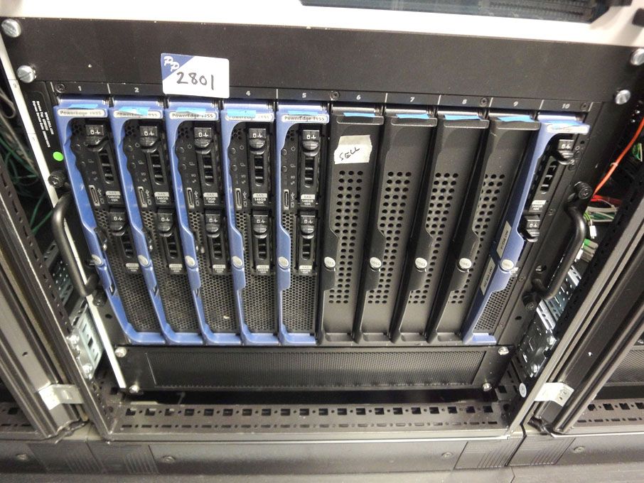 Dell PowerEdge 1955 Chassis with 6x Intel Xeon bla...