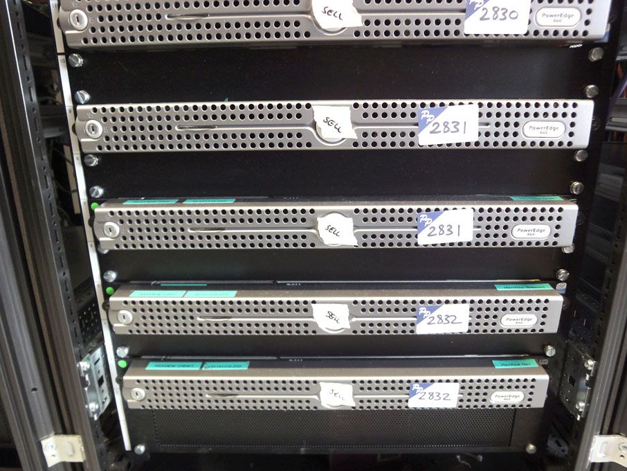 2x Dell PowerEdge 860 Intel Pentium D & 4HT rack t...