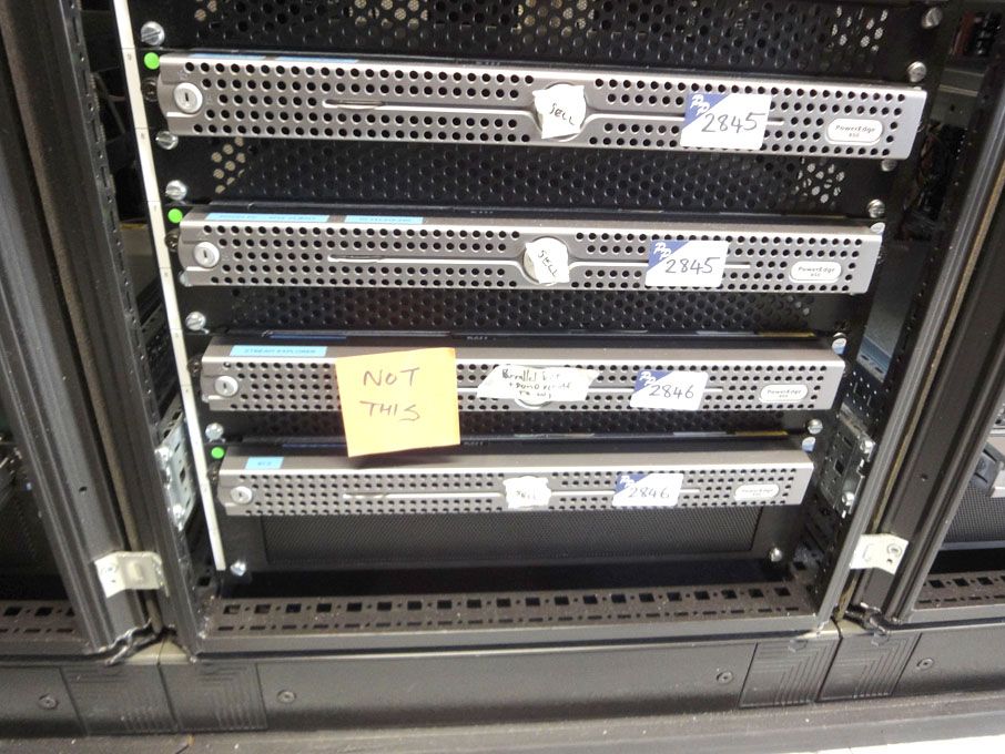 2x Dell PowerEdge 850 Intel Pentium 4HT rack type...