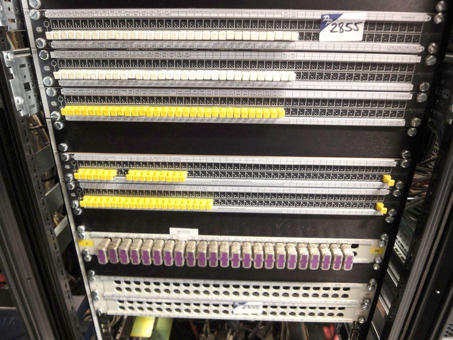 5x Ghielmetti patch panels & 3x 'U' link panels