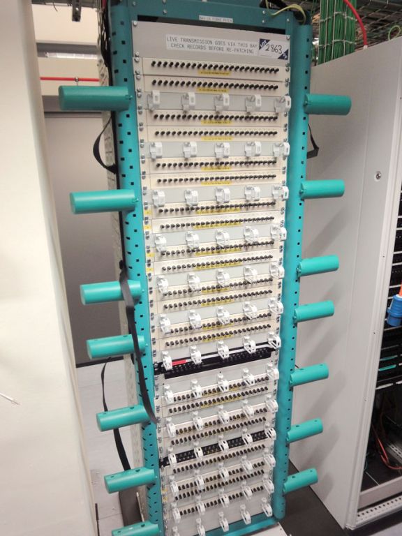 Contents of bay C6 inc: Fibre Optic patch panels