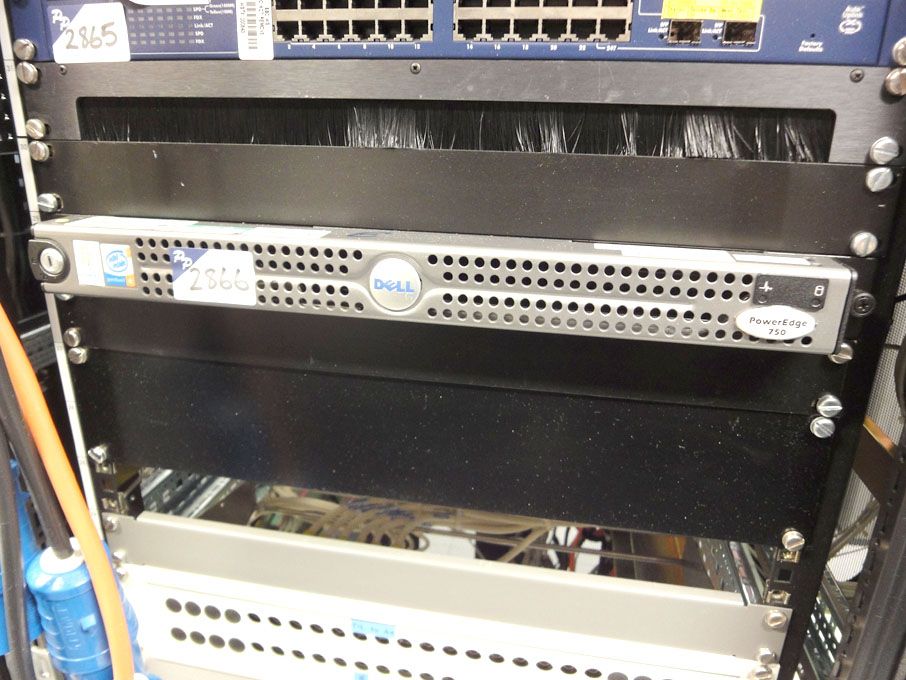 Dell PowerEdge 750 Intel Pentium 4 rack type serve...