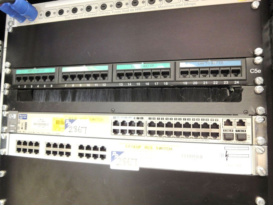 HP Procure 2626 switch, 3Com 24 port 100Mbps switc...