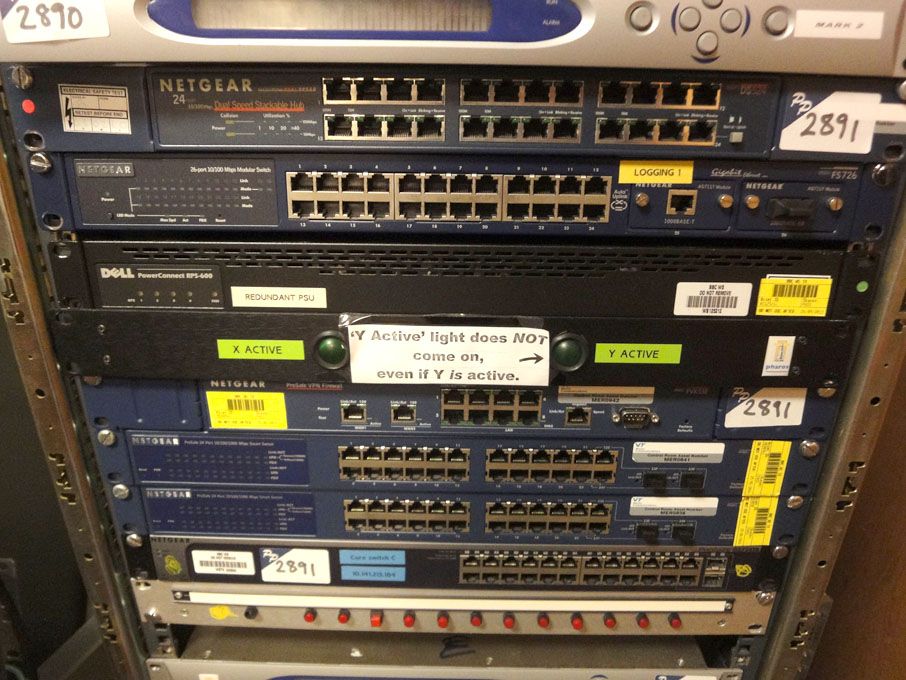 Qty Netgear 24 port 1000Mbps smart switches, ProSa...