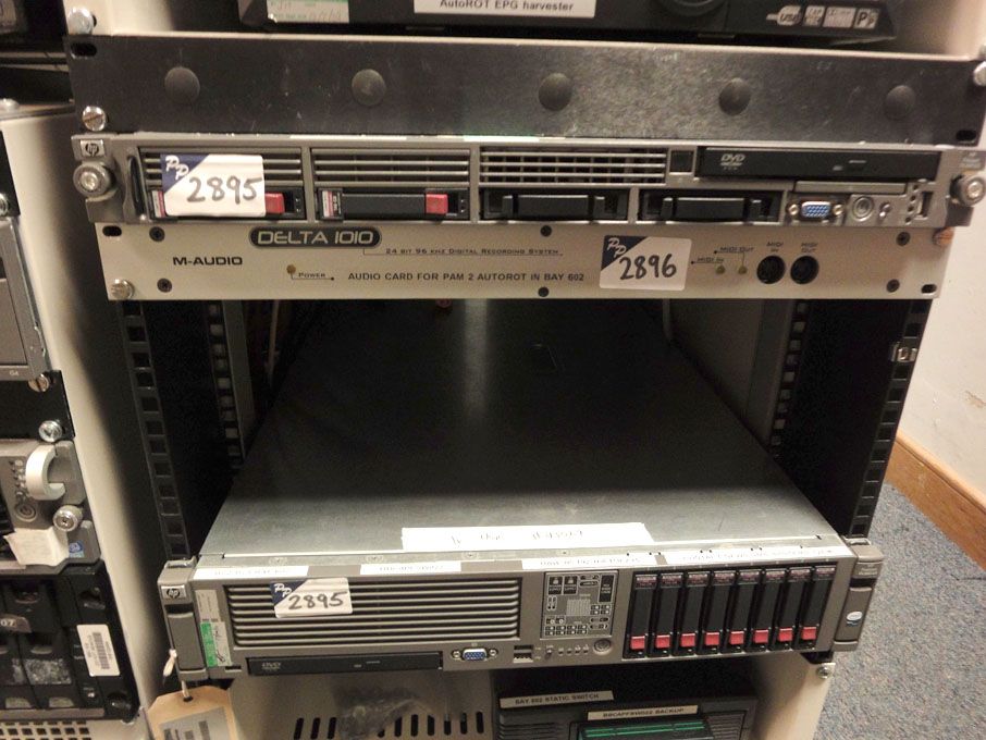 HP ProLiant DL360 G5 Intel Xeon rack type server &...