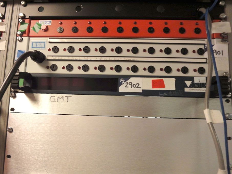 Vortex Communications rack type digital pulse cloc...