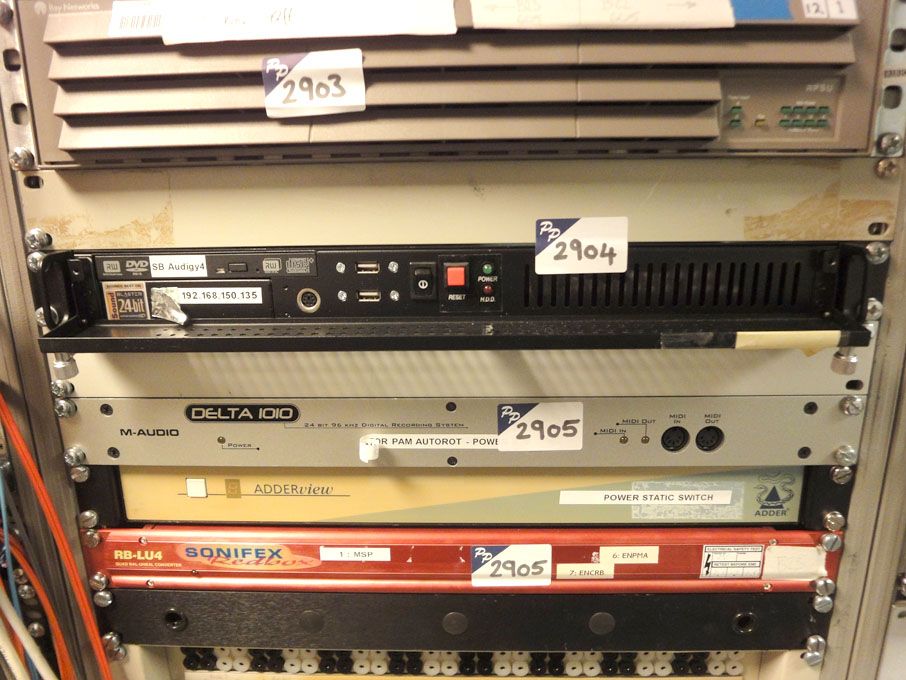 2x rack type servers (no software included)