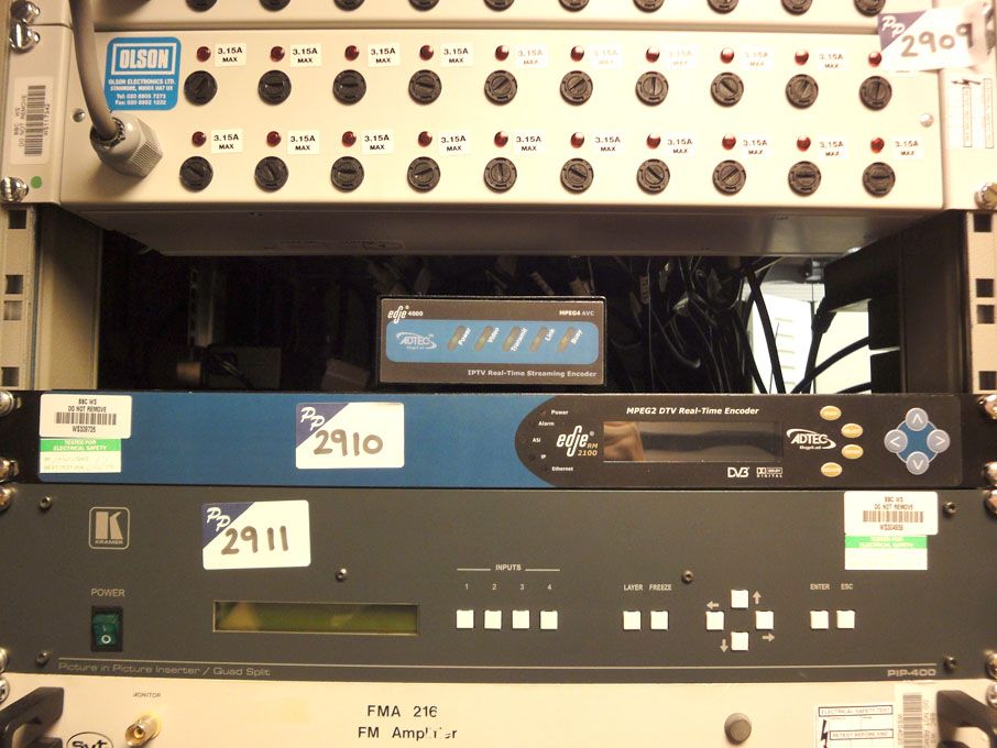 Adtec Edje RM2100 MPEG2 DTV real time encoder
