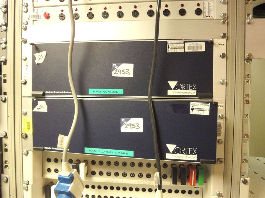 2x Vortex Communication chassis with plug in cards...