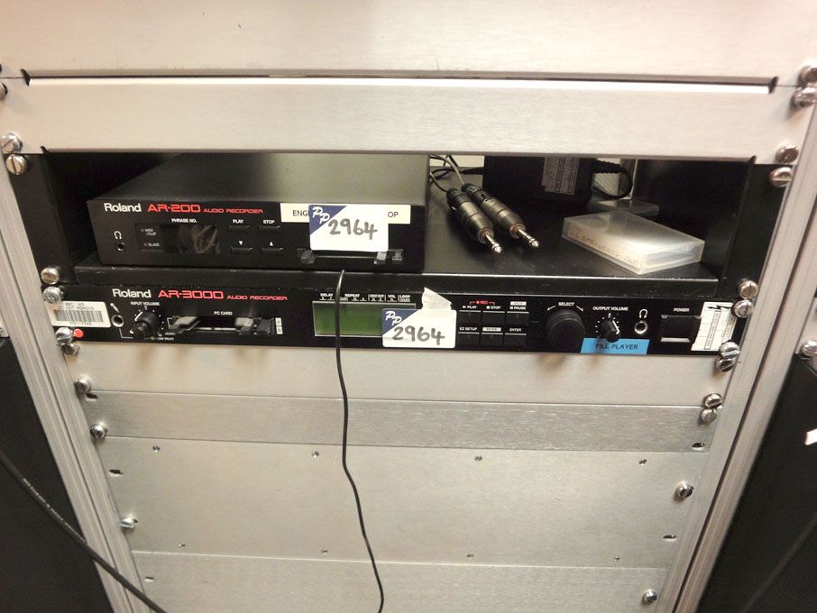 Roland AR-200 audio recorder, Roland AR-3000 audio...