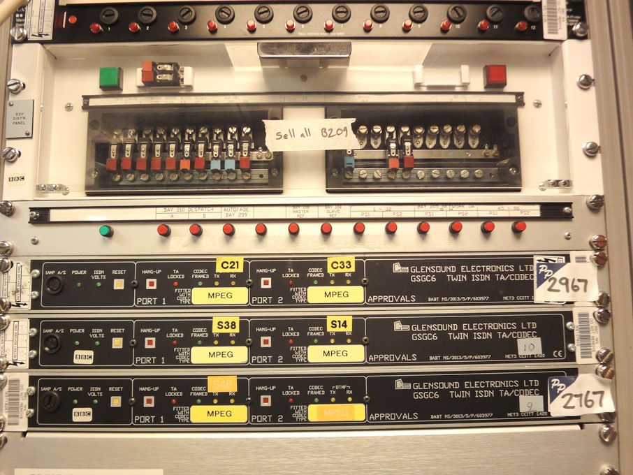 3x Glensound Electronics GSGC6 twin ISDN TA / code...