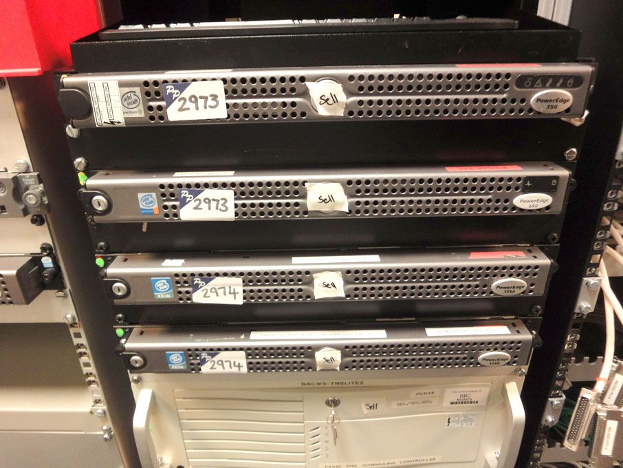 2x Dell PowerEdge 1750 Intel Xeon rack type server...