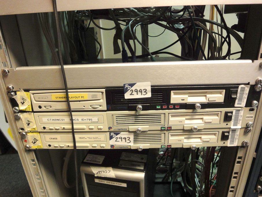 4x rack type servers (no software included)